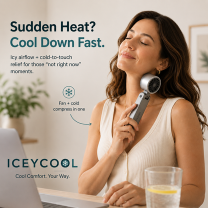 ICEYCOOL HANDHELD COOLING FAN